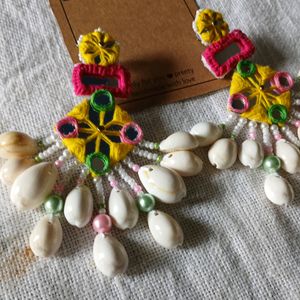 Mirror Work Earrings