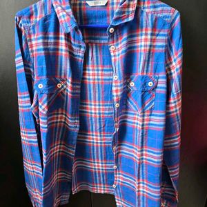 English Blue Shirt