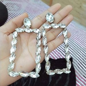 FRAME BEADS EARRINGS KOREAN STYLISH