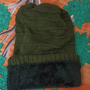 Beanie And Woolen Cap Combo