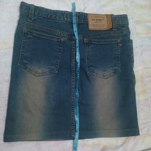 Y2k Vintage Denim Skirt