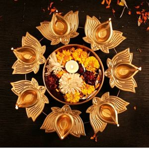 Diwali 🪔 Diya  Shape Urli Bowl