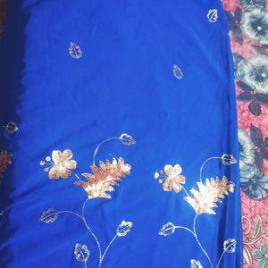 New Georgette Chinkari Saree