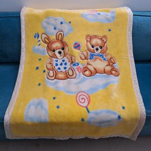 Cartoon Baby Reversible Blanket For Winters