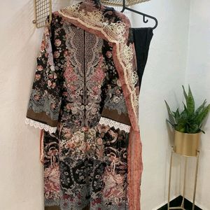 Pakistani Unstitched Cotton Suit