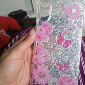 Redmi 9A Glittery Phone Cover