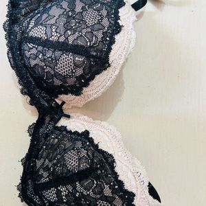 Soft paded Lace cotton bra