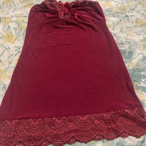 Beautiful Maroon Nighty