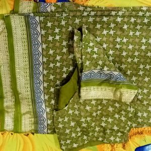 🌿puzzle design saree