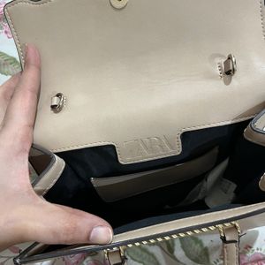 Nude Zara Hand Bag