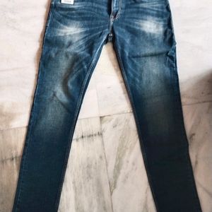 Roadster Denim Jeans with Golden Border