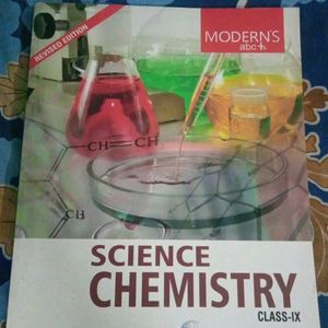 Science Chemistry Book For Class 9 Student