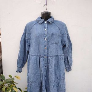 Yi Xi Korean Denim Dress