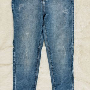 Blue Denim Slim Jeans