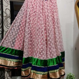 A Pink Lahengha/blue Chuni