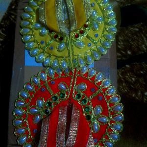 0 And 1 Number Laddu Gopal Dress