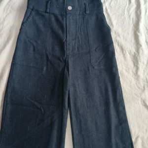 Cotton Denim Straight Fit Jeans