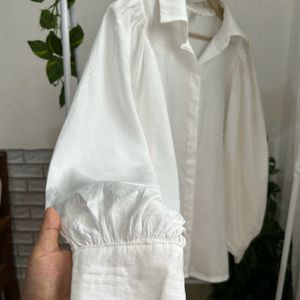 Stylist Loose Fit White Shirt