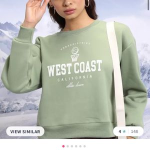 Tokyo Talkies Green Sweatshirt