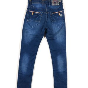 Blue Denim Casual Jeans (Men)