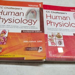 Human Physiology (CC Chatterjee) Volume 1&2
