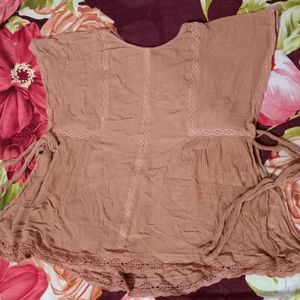 Nude Kaftan Zara Top