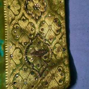 Full Maggam Work Pure Kanjeevaram Silk Saree