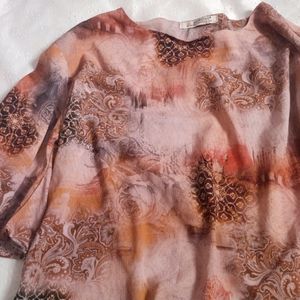 y2k vintage print top