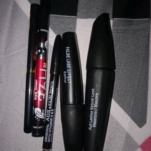 Liner , Kajel, Maskara , Eyebrow  Pencil