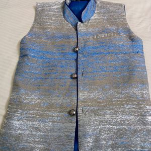 Ethnic Kurta Pajama And Jacket Set