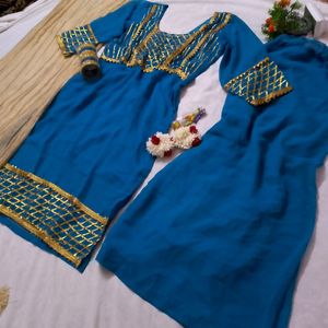 Sharara Suit Set With Duppta