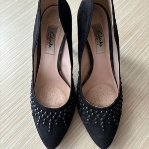 Clark’s Leather Pump Heels