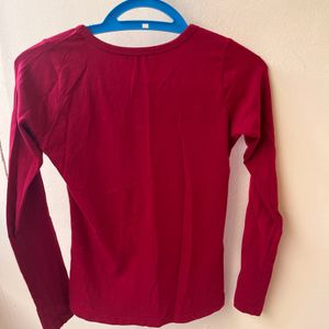 Everlush Casul Red Top