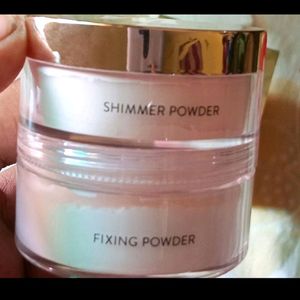 2 In 1 Shimmer And Fixing Powder