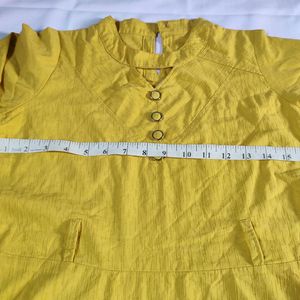 Mustard A-line Dress