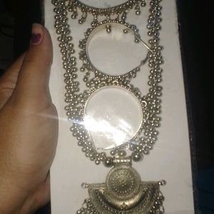 3pieceSet Neckpiece Tops Bangle