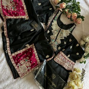 Partywear Heavy Embroidered Pakistani Suit