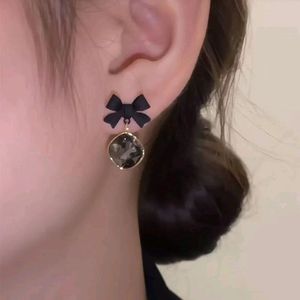 Cute Korean Bow Earrings