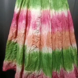 Multicolour Long Skirt