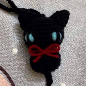 Crochet Kikis Black Cat Jiji !!