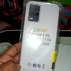 Premium Transparent Cover - Realme 8/8i/8s/V13