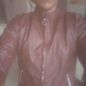 Selling Brown Leather Jacket