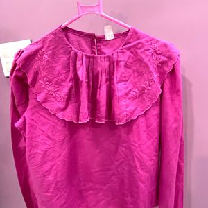 PINK VINTAGE TOP