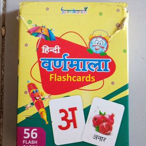 Kids Hindi Varnmala Flashcards 56 Card..