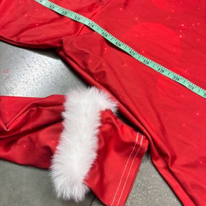 Christmas Dress Fur Cosplay