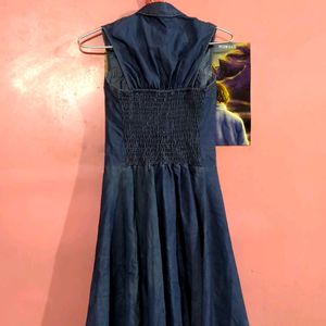 ( Worn Once) Denim Dress!