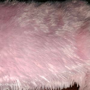 Furry Pink Smooth Scarf 🧣/Dupatta