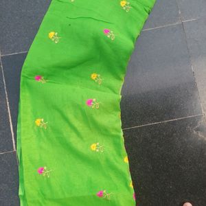 Green Used Saree I