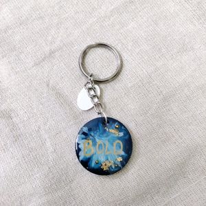 Resin keychain