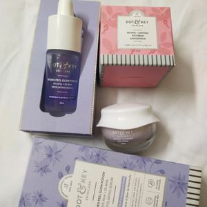 Dot & Key Peeling Solution & Under Eye Cream